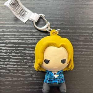 Wednesday Figural Bag Clip with Keychain - Xavier Thorpe